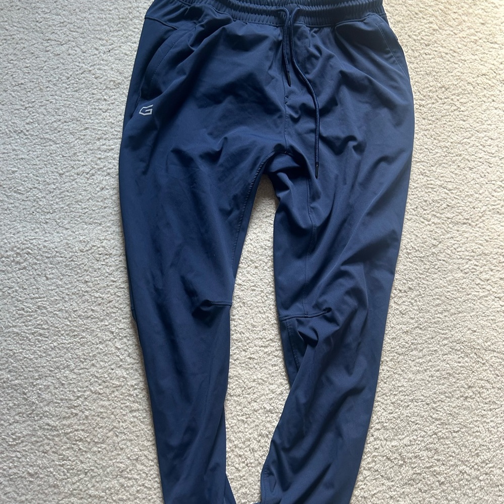 Men's Navy Jogger Pants